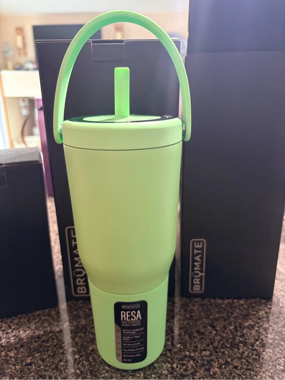 BrüMate RESA 35oz Leakproof Straw Tumbler - Green